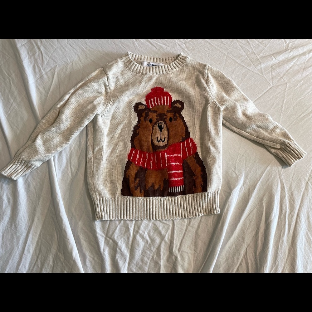 Baby Gap Christmas Bear Sweater